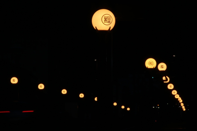 012 日光市街メイン通りの街灯(2)